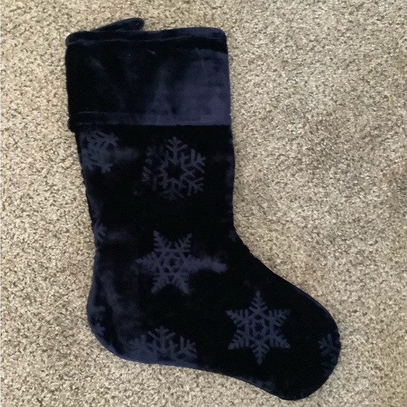 Holiday Navy Blue Christmas Stocking Poshmark